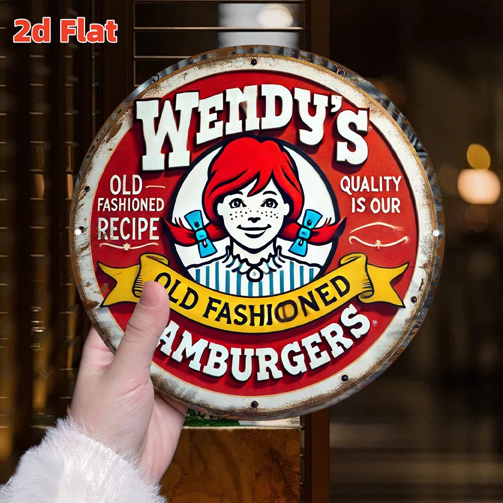 ป้ายโลหะทรงกลมลายวินเทจ Wendy' - Vintage Fashion Hamburg บทวิจารณ์และราคา