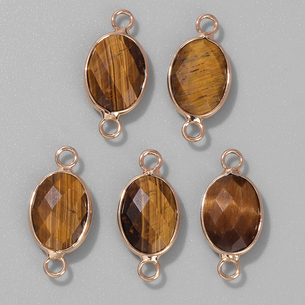 3ชิ้นจี้หินธรรมชาติเหลี่ยมเพชร - Vintage Fashion Stores บทวิจารณ์และราคา