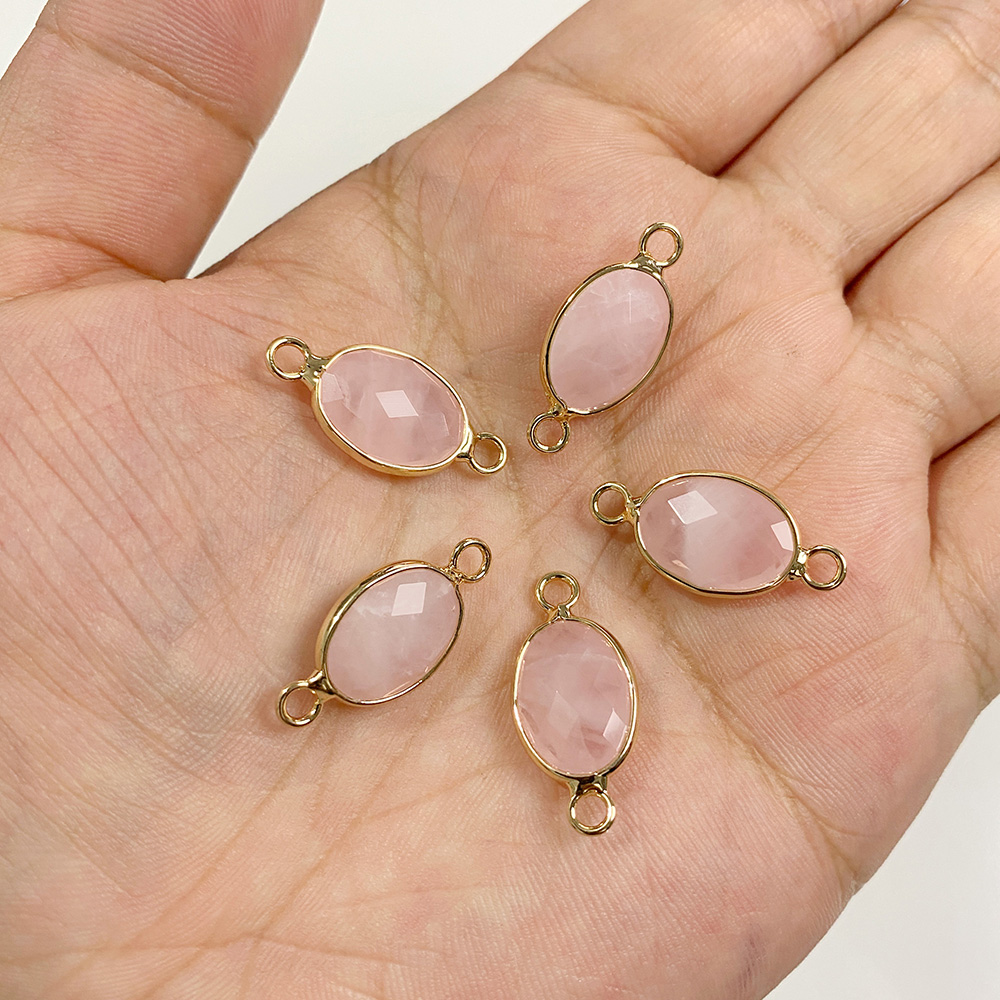 3ชิ้นจี้หินธรรมชาติเหลี่ยมเพชร - Vintage Fashion Stores บทวิจารณ์และราคา