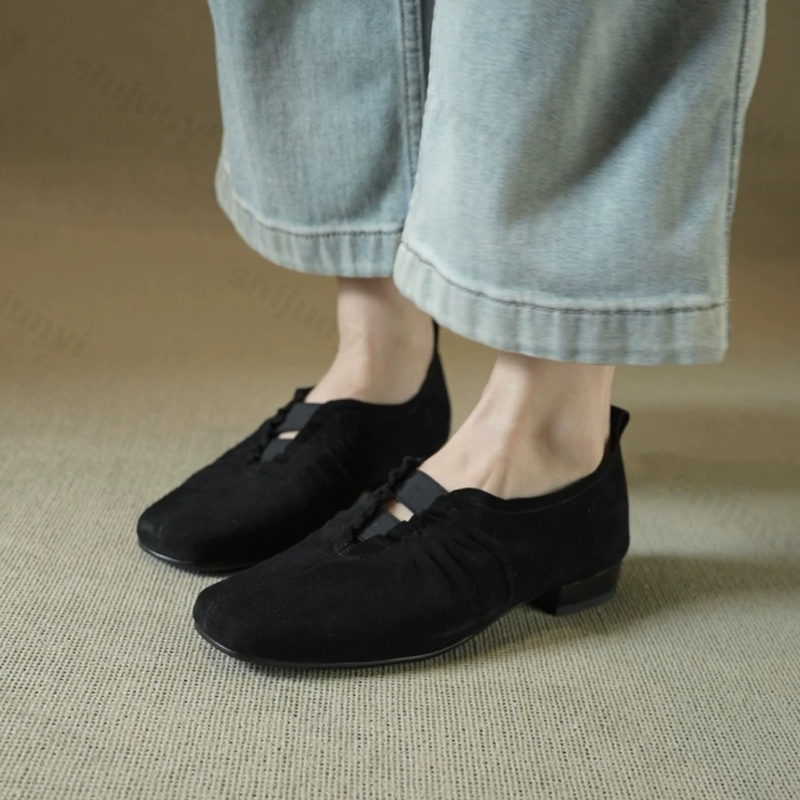 รองเท้าสตรีทรงแมรี่เจนหัวเหลี่ - Vintage Outdoor Fashion บทวิจารณ์และราคา