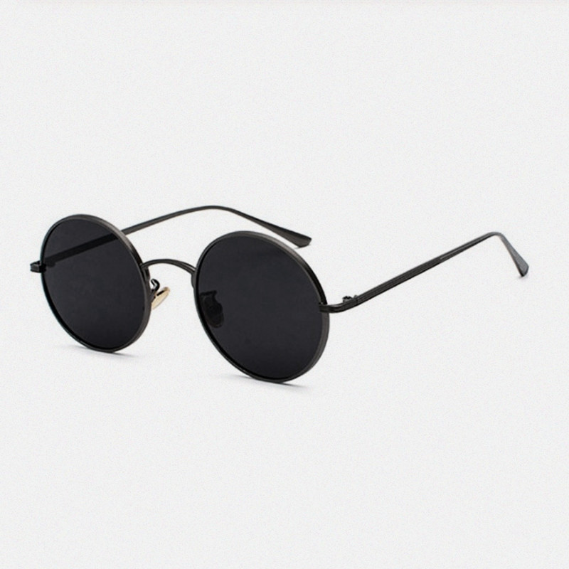 แว่นกันแดดทรงกลมคลาสสิกแฟชั่นใ - Vintage Fashion Enthusiasts บทวิจารณ์และราคา