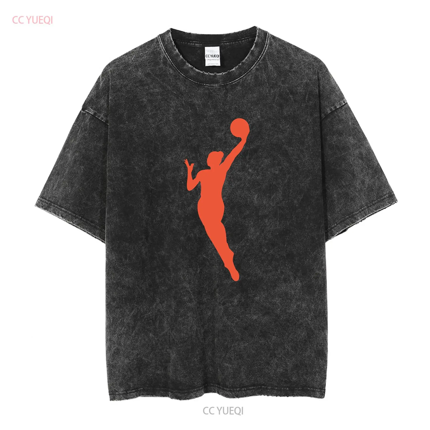 เสื้อยืดผ้าฝ้ายหนา WNBA สีส้มผ - Vintage Fashion Jersey บทวิจารณ์และราคา