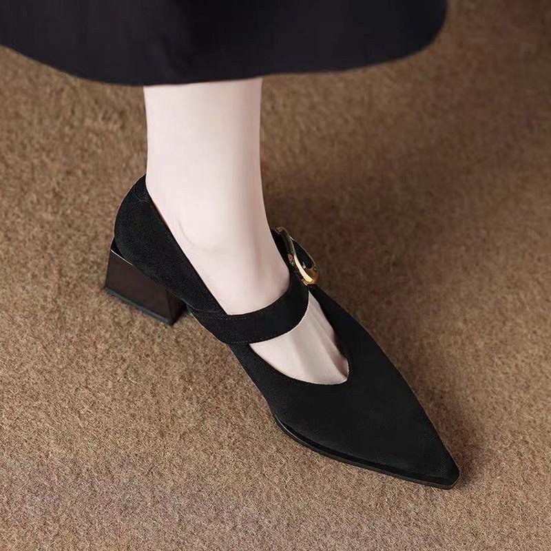 รองเท้าส้นบล็อกสไตล์วินเทจสำหร - Vintage Fashion Dresses บทวิจารณ์และราคา