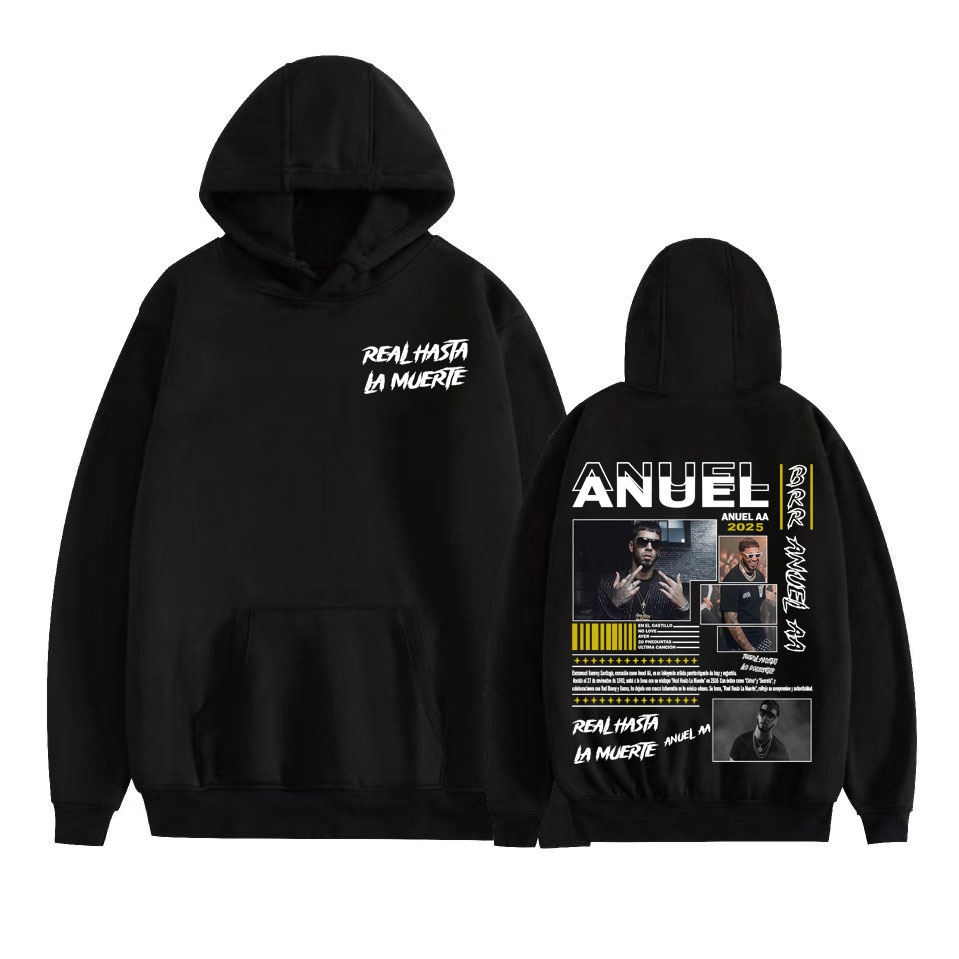 Anuel AA จริง Hasta La Muerte  - Vintage Fashion La บทวิจารณ์และราคา